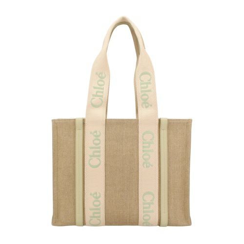 クロエ トートバッグ レディース ウッディ WOODY MEDIUM TOTE ブラウン