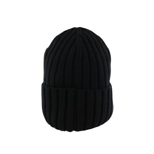 モンクレール ニット帽 帽子 レディース ニットキャップ ブラック