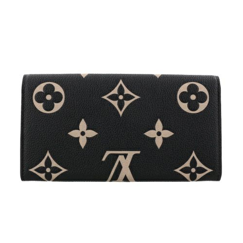 最新モデル】ルイヴィトン アンプラント ポルトフォイユ サラ 黒 A447