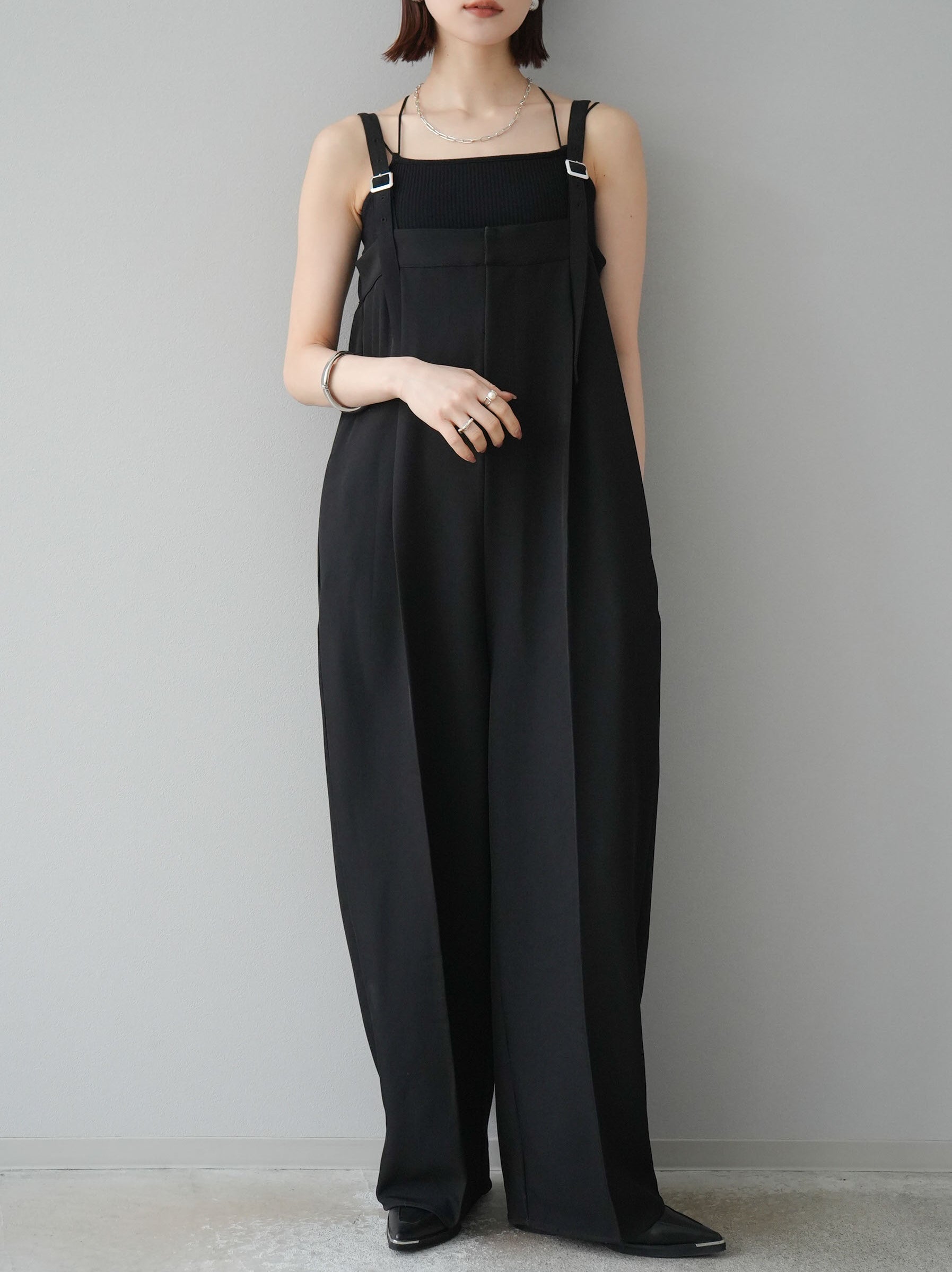 DRAWERドゥロワー コットンウールツイルサロペット36 Drawer 2022