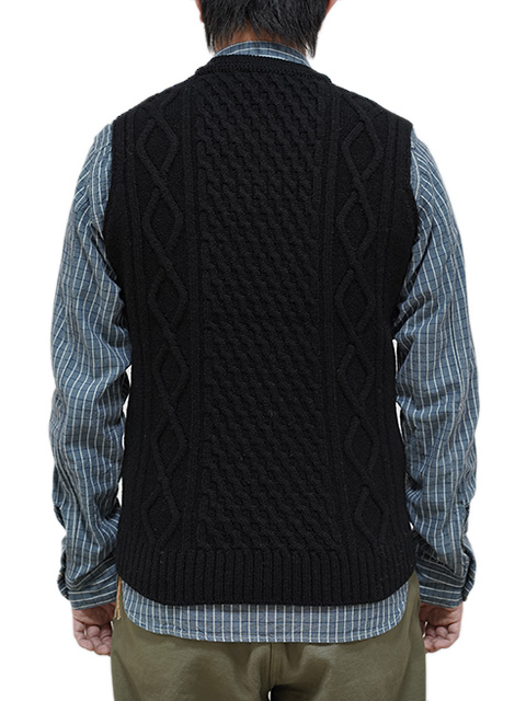 ORGUEIL 【美品】ORGUEIL オルゲイユ ケーブルニットセーター