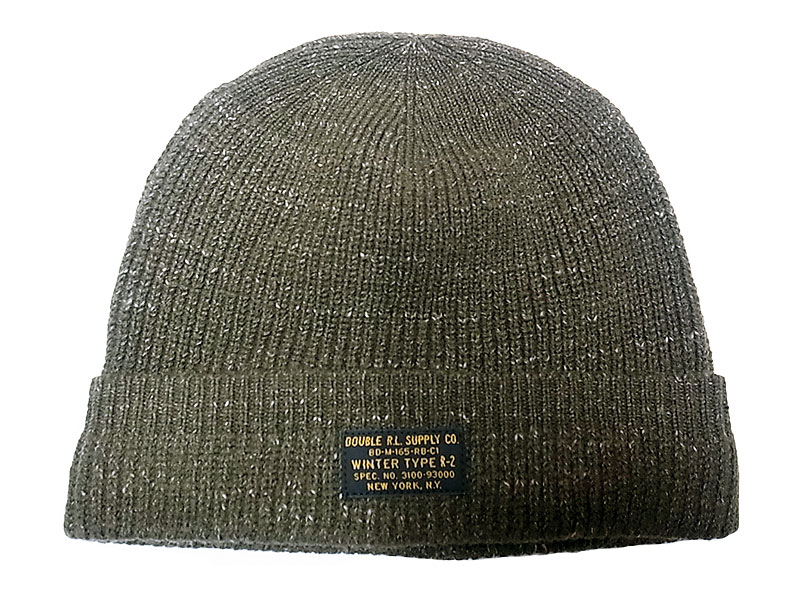 Double RL(RRL) TYPE R-2 Knit Cap ダブルアールエル ネップ ニット