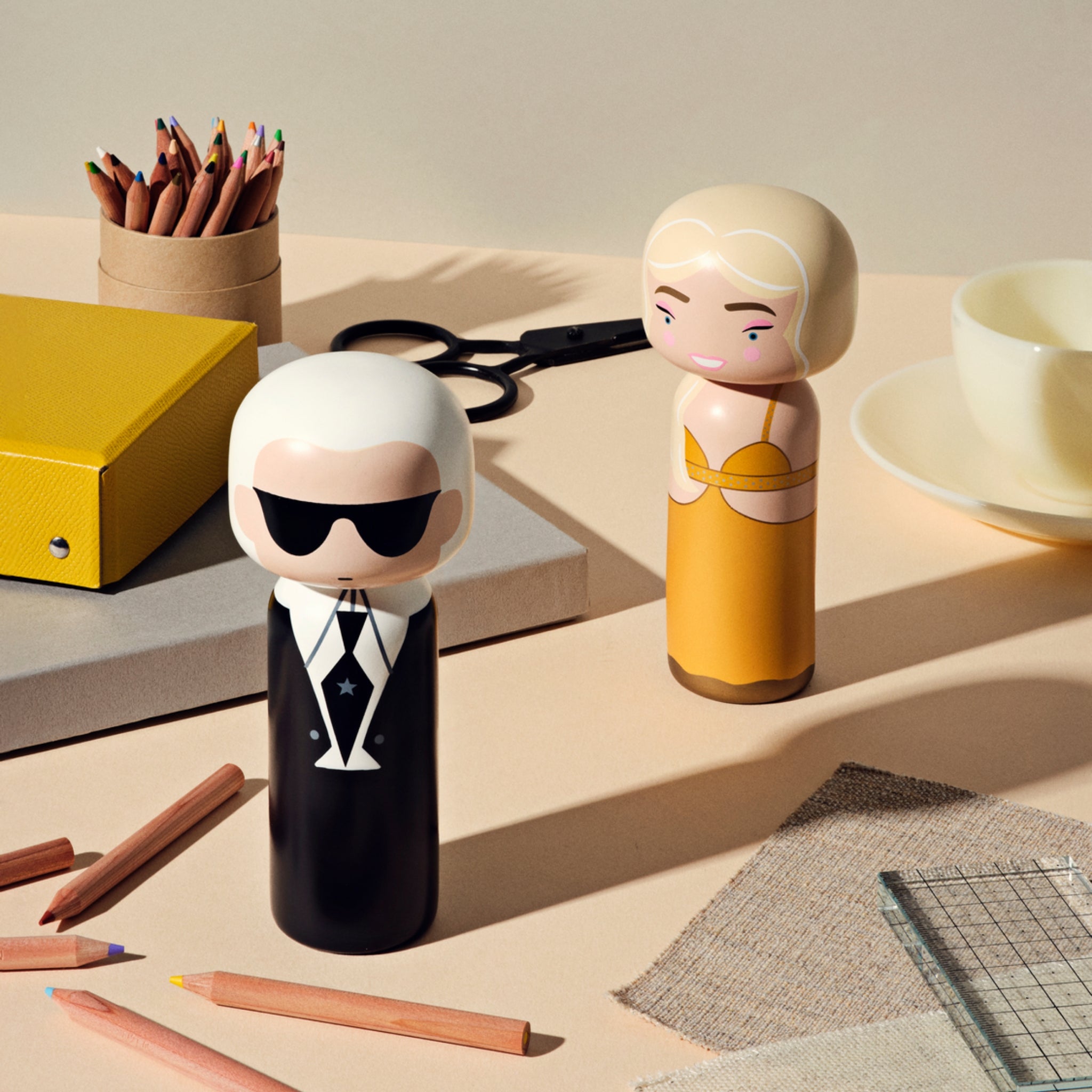 Karl Kokeshi Doll | Iconic Fashion Figures – Lucie Kaas