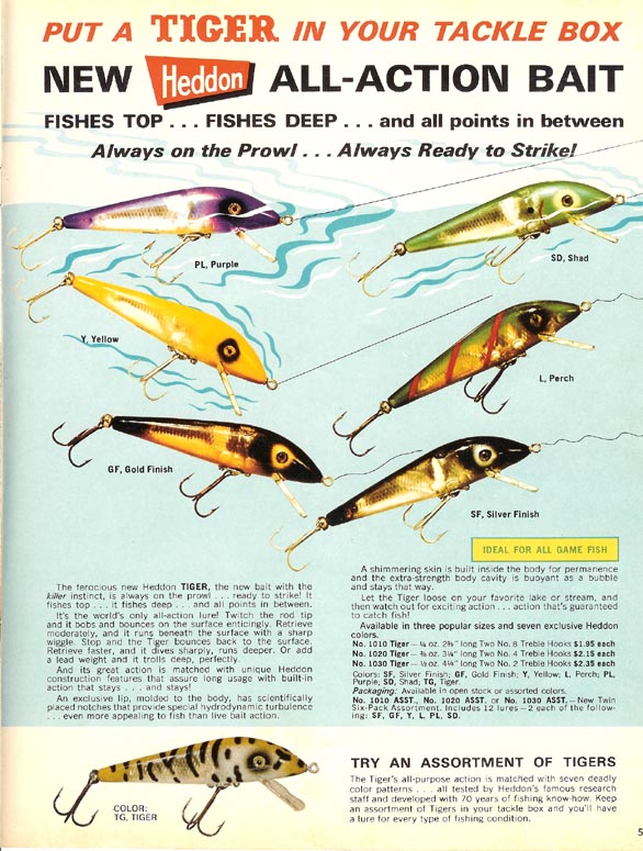 Heddon's Tiger Lure - Part 1