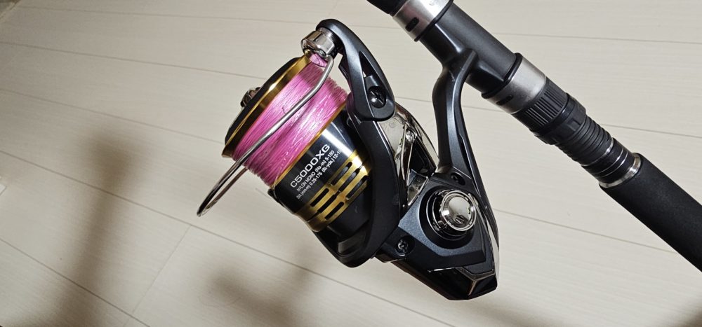 22サハラ C5000XGを実釣インプレ！ショアジギングはできる？スプール