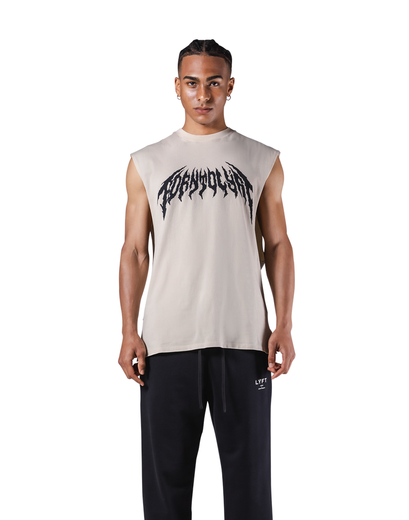 Death Metal Logo Vintage No Sleeve - Ivory – LÝFT