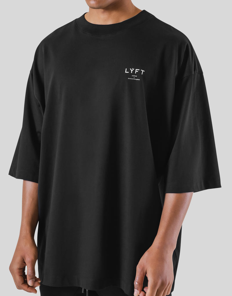 Team LÝFT Extra Big T-Shirt - Black