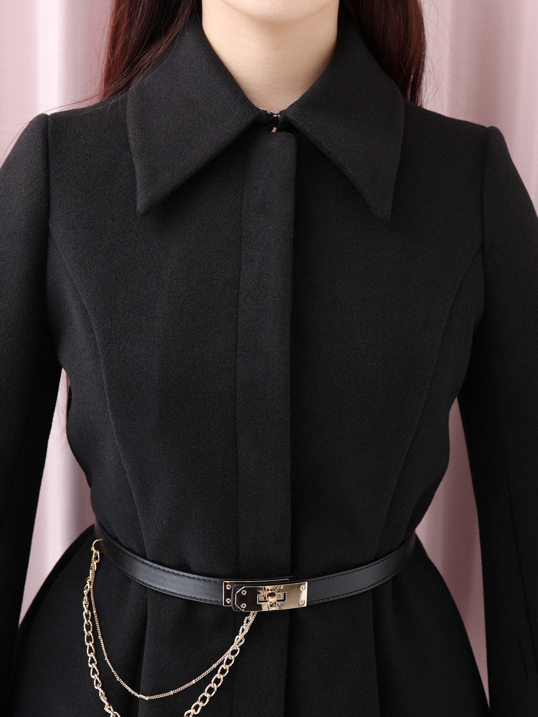 エムミーエメ Convertible flare coat Мme eme m me eme Convertible