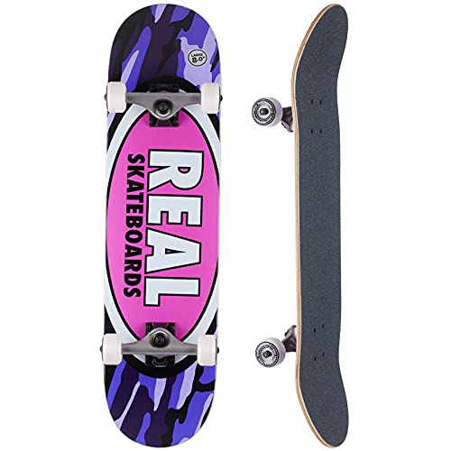 Amazon | リアル REAL スケートボード コンプリート OVAL CAMO LG