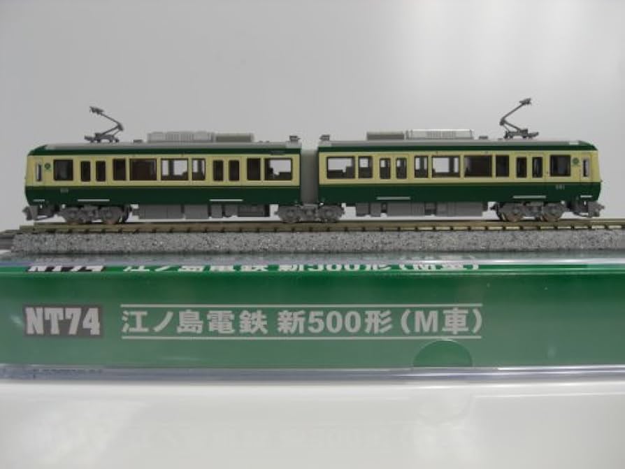 Amazon | Nゲージ NT74 江ノ島電鉄 新500形 (M車) | 鉄道模型 通販