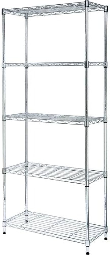 Amazon｜ニトリ スチールラック STANDARD 幅65cm 4段 クローム NITORI