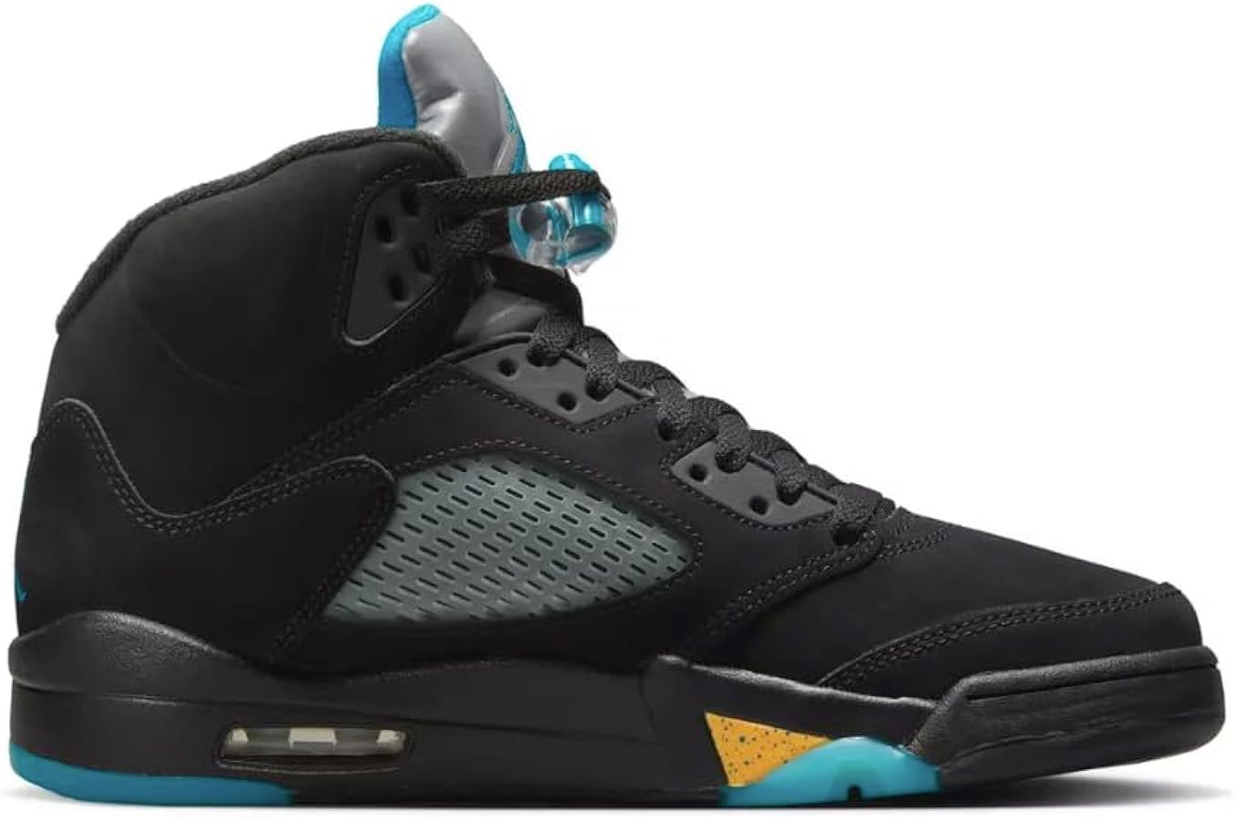 Amazon.com: [DD0587-047] Hombres Air Jordan Retro 5 'Aqua' : Ropa
