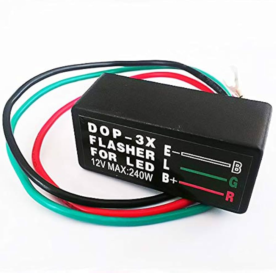 Amazon | LED ウインカーリレー ICリレー ウインカー 2極 2ピン 3極 3