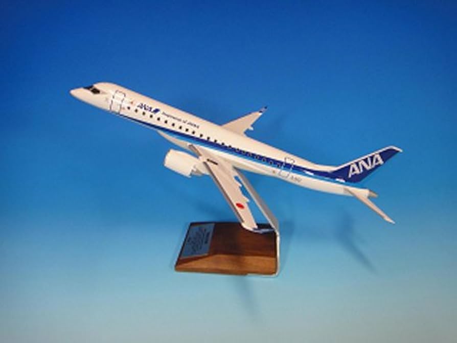 レア】全日空商事 ANA MRJ90 1:100 スケールモデル レア】全日空商事