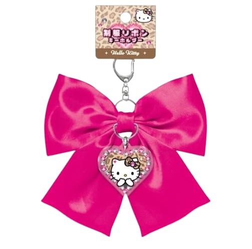 Amazon.co.jp: ハローキティ 制服リボンキーホルダー ピンク