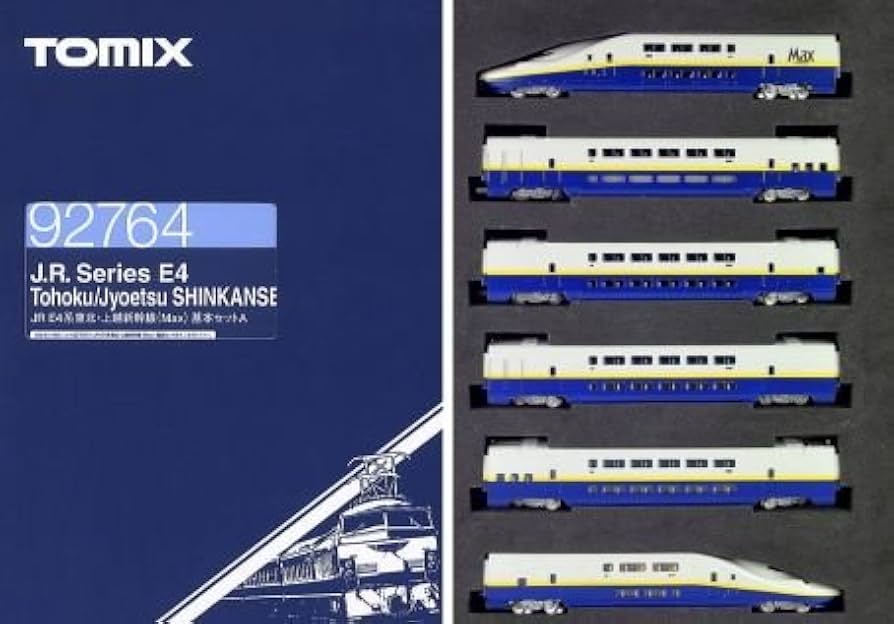 Amazon | TOMIX Nゲージ 92764 E4系東北・上越新幹線 (Max) 基本A 6両