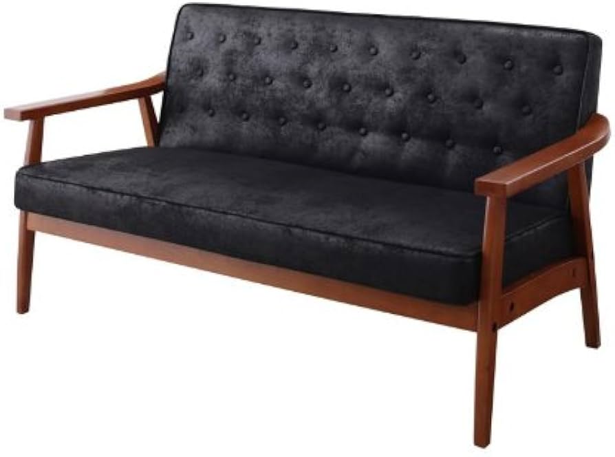 Amazon｜木肘ヴィンテージソファ Bedford ベドフォード 2人掛け