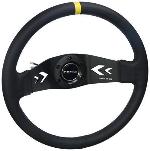 ステアリングホイール 3スポーク 黒とシルバー 28 シルバー