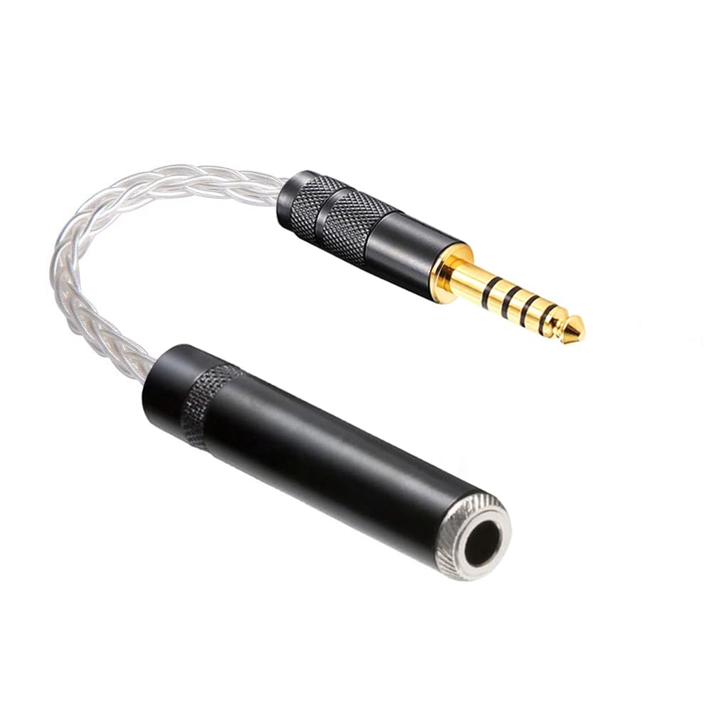 Amazon | luxferre 4.4mm 6.3mm 変換 ケーブル 4.4 6.3 変換 10CM 4.4