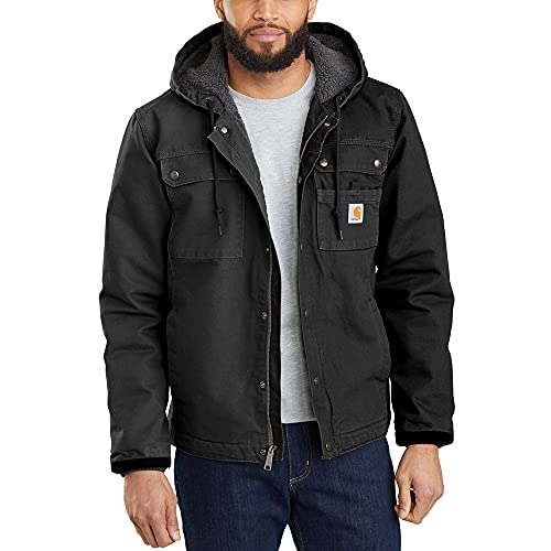 Amazon.com: Carhartt Men's Relaxed Fit Washed Duck Sherpa-Lined