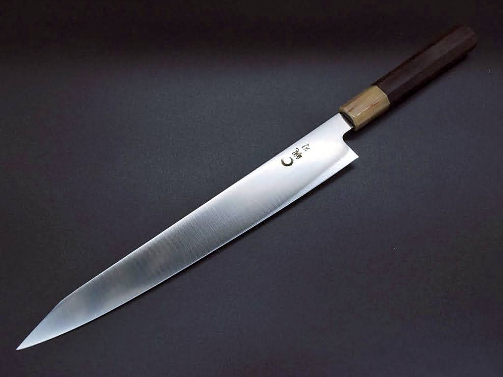 男*組様 水本焼 テッサ 河豚引き包丁 9寸 男*組