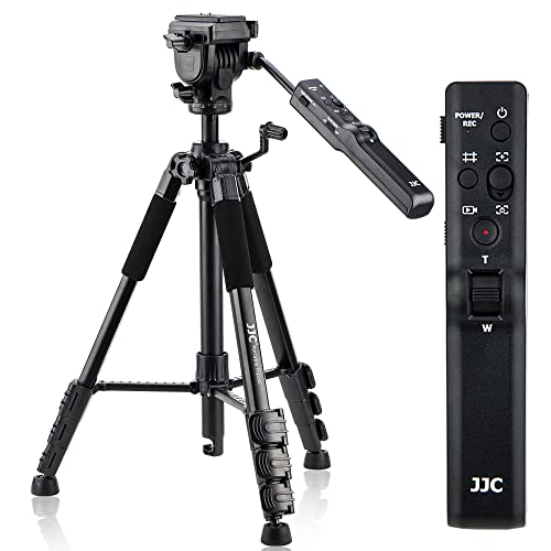 Amazon | JJC 多機能 ビデオカメラ 三脚 リモコン 三脚 ソニー VCT