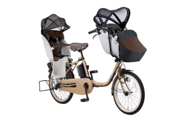 2326パナソニック3人乗り対応20インチ子供乗せ電動アシスト自転車 3人