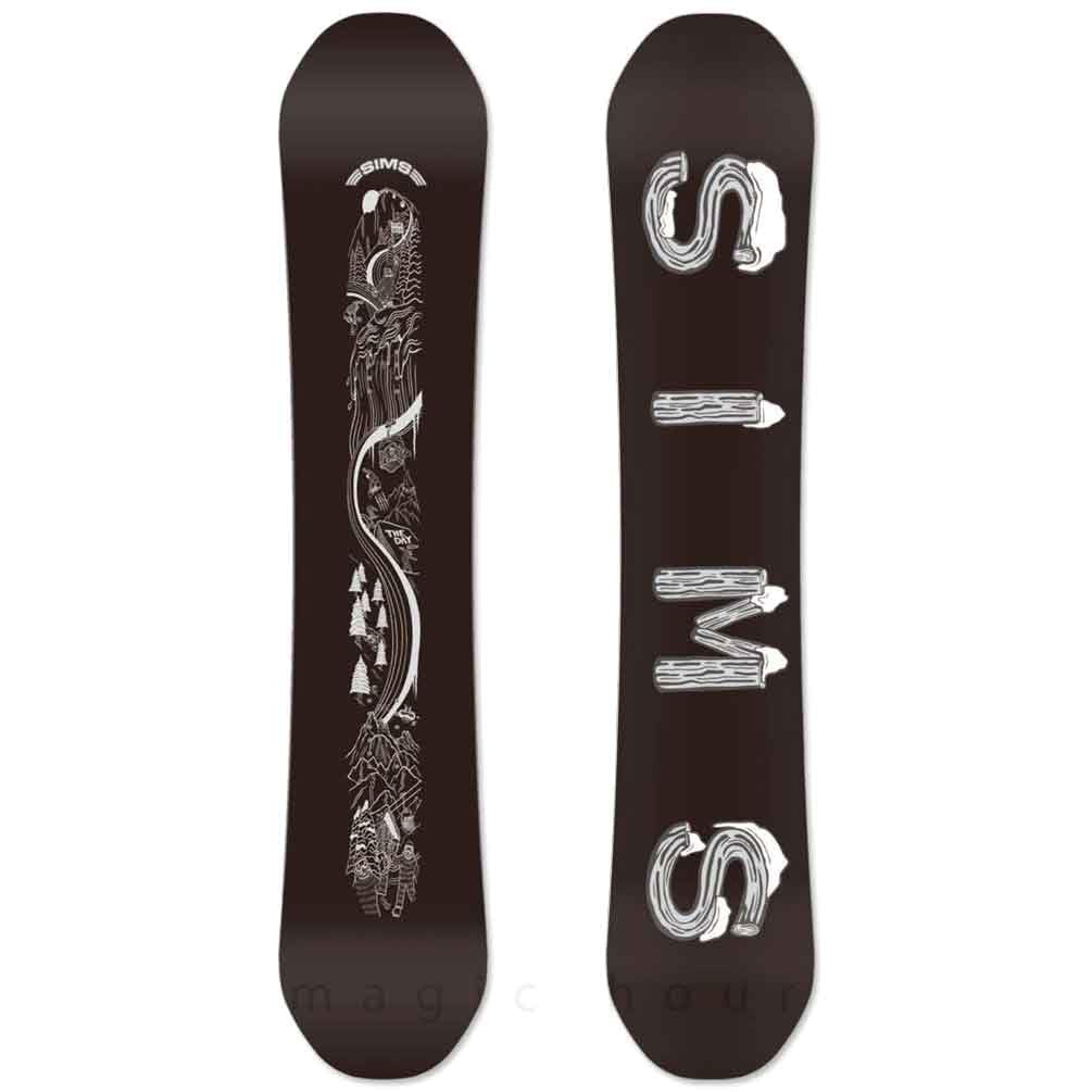 スノーボード sims theday 156 楽天市場】SIMS THE DAY シムス