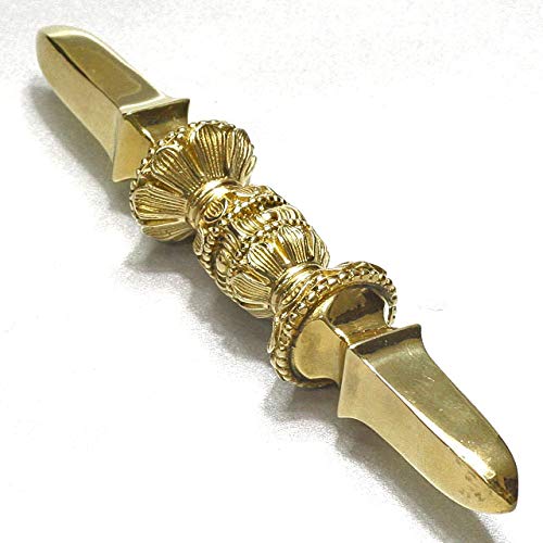 Amazon｜密教法具 独鈷杵 プルパ 金剛杭 両剣タイプ 精緻彫り 金剛杭