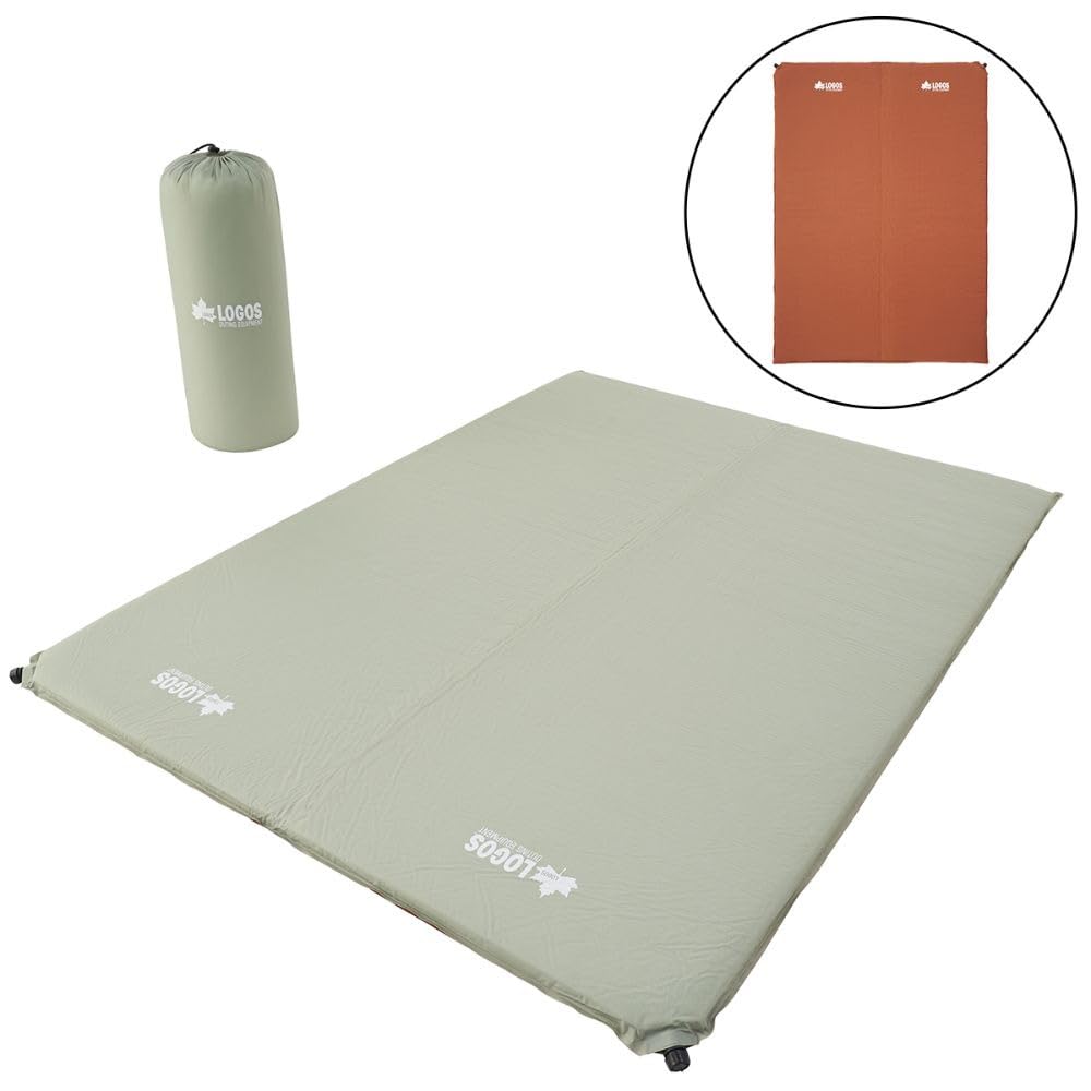 Amazon | ロゴス(LOGOS) (高密弾力)55セルフインフレートマット・DUO