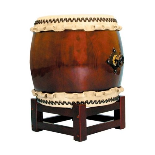 長胴太鼓 装飾付き 和太鼓 龍彫刻台座セット 大型 祭り 神輿用 神楽