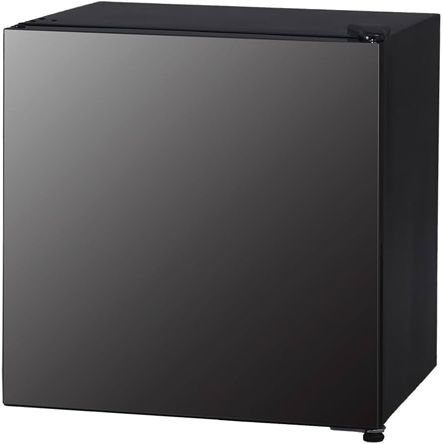 Amazon.co.jp: アイリスプラザ 冷蔵庫 42L 小型 ミラー調 ブラック PRC