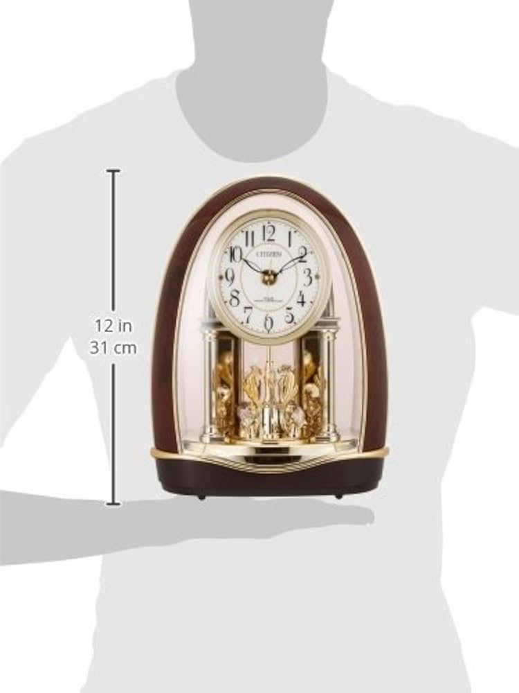 Amazon.co.jp: リズム(RHYTHM) シチズン 置き時計 電波時計 アナログ