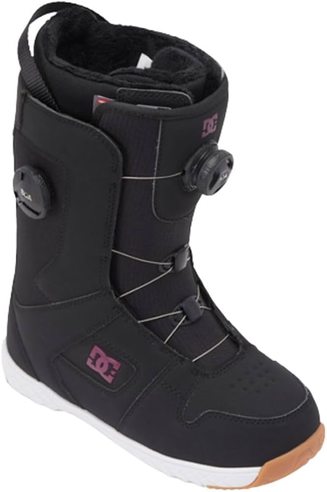Amazon.com : DC Phase BOA Pro Snowboard Boots Black/Purple 6 B (M