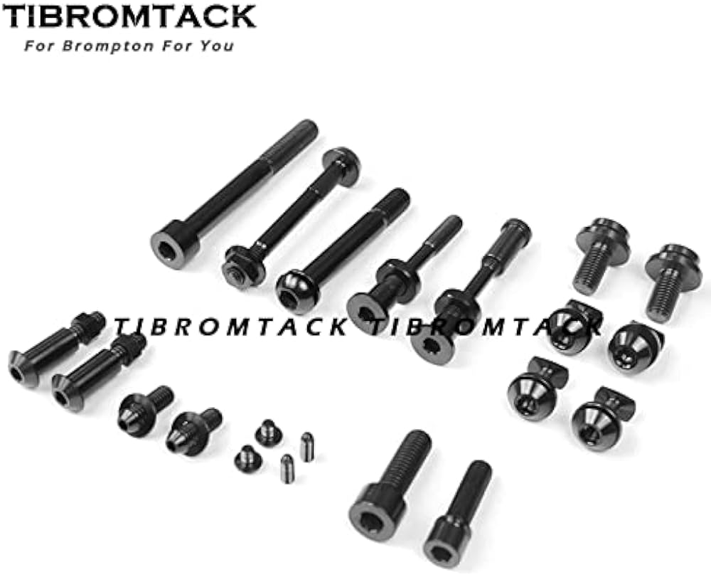 Amazon | Titanium Bolts for Brompton ブロンプトン折りたたみ自転車
