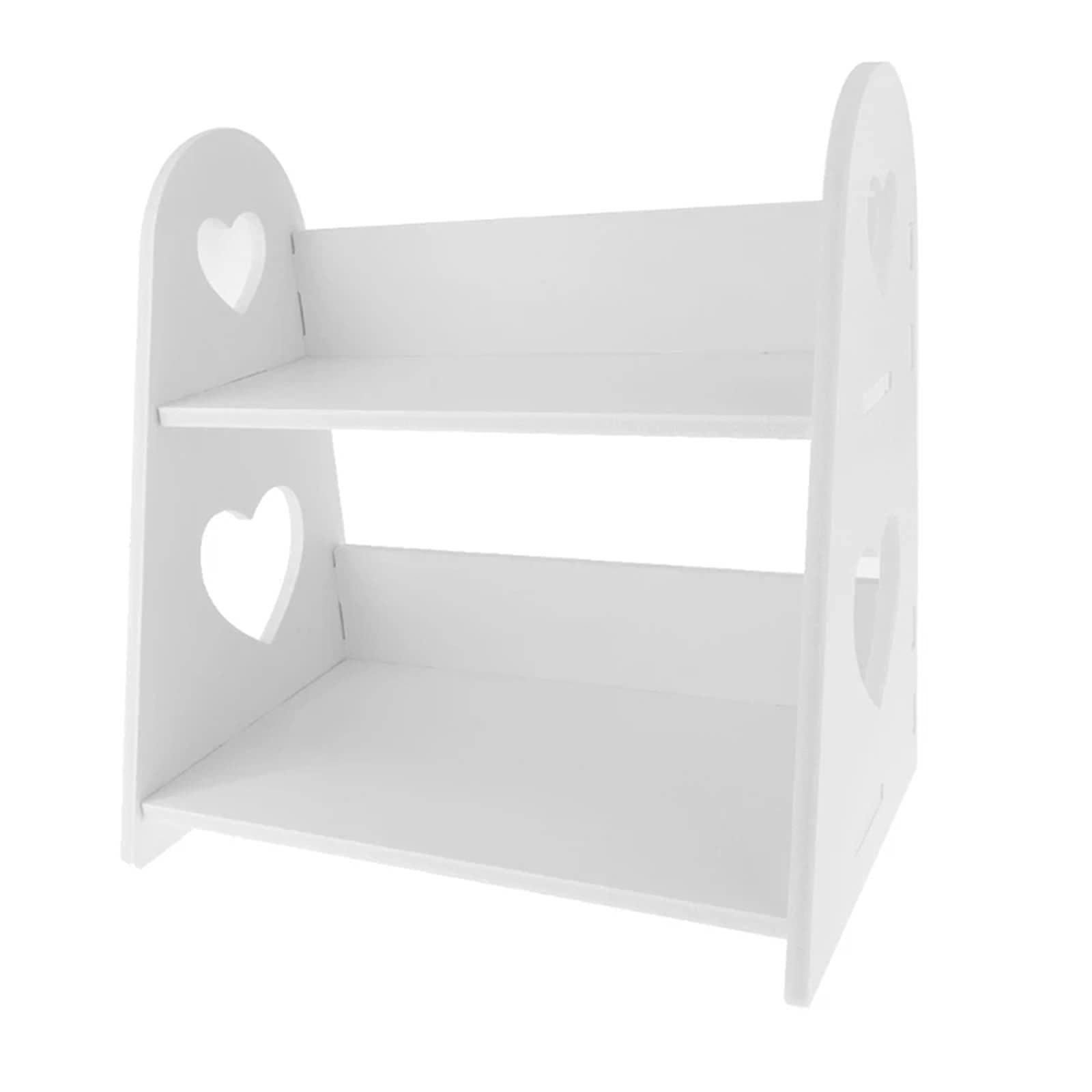 木製ラック ハート型穴付き 木製ラック ハート型穴付き 木製ラック