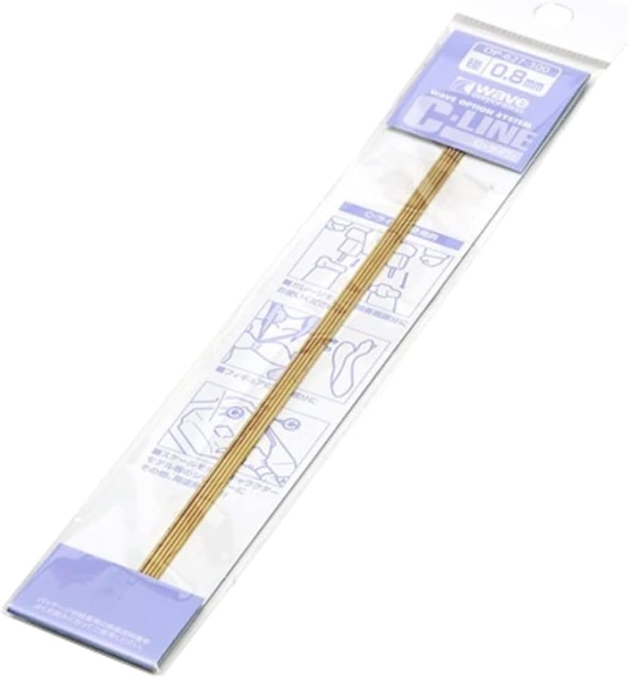 Amazon | ウェーブ オプションシステムシリーズ C・ライン 径0.8mm 5本