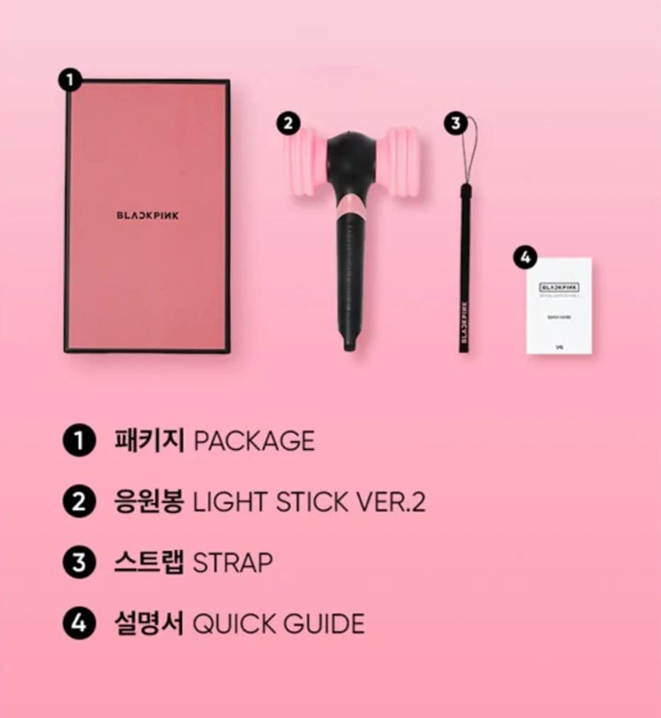 Amazon.com: KPOPINTOUCH Blackpink Official Fan Light Stick Version
