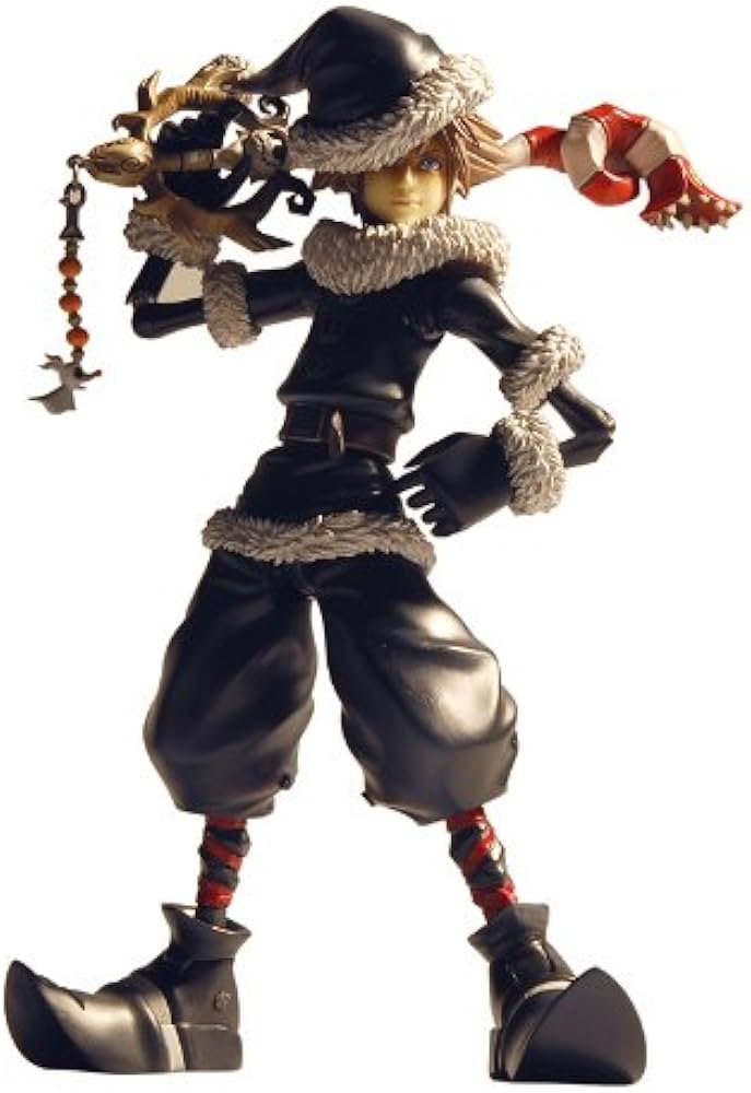 Amazon.co.jp: KINGDOM HEARTS II PLAY ARTS ソラ クリスマスタウンVer