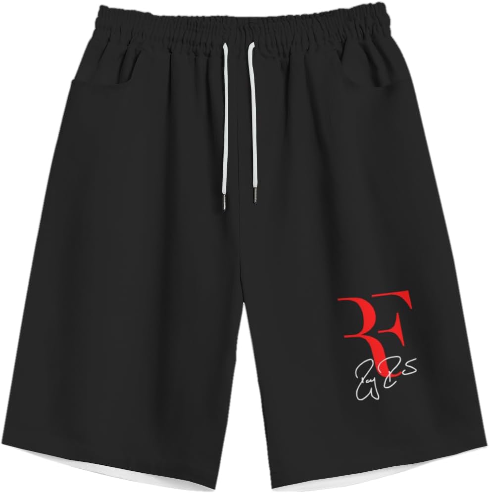 Nike ロジャー・フェデラーモデルリフレクター付きオレンジハーフパンツ