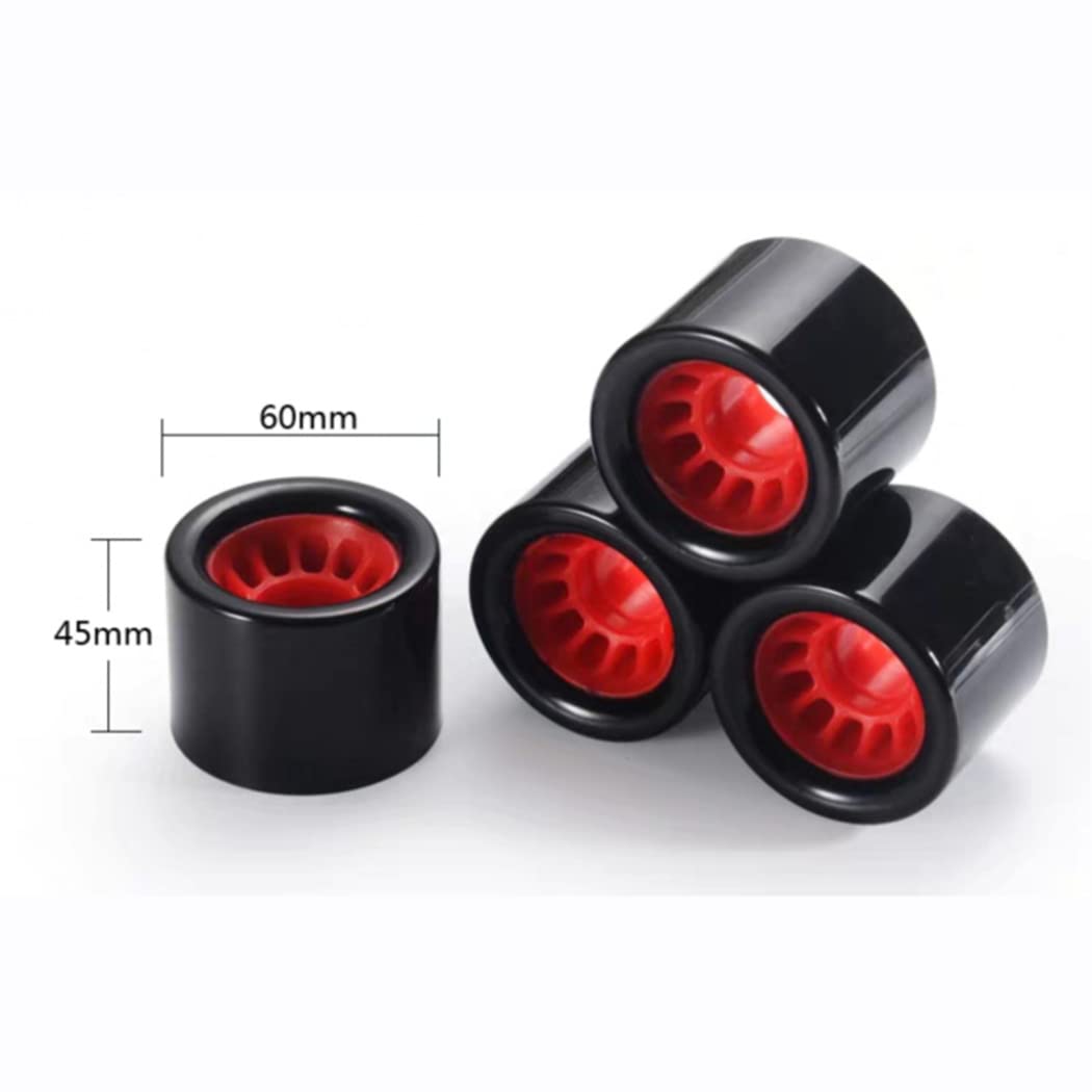 Amazon | 4ロングボードホイールスケートボードホイールとベアリング