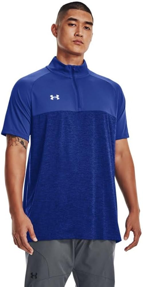 Amazon.com: Under Armour Mens Locker SS 1/4 Zip : Clothing, Shoes