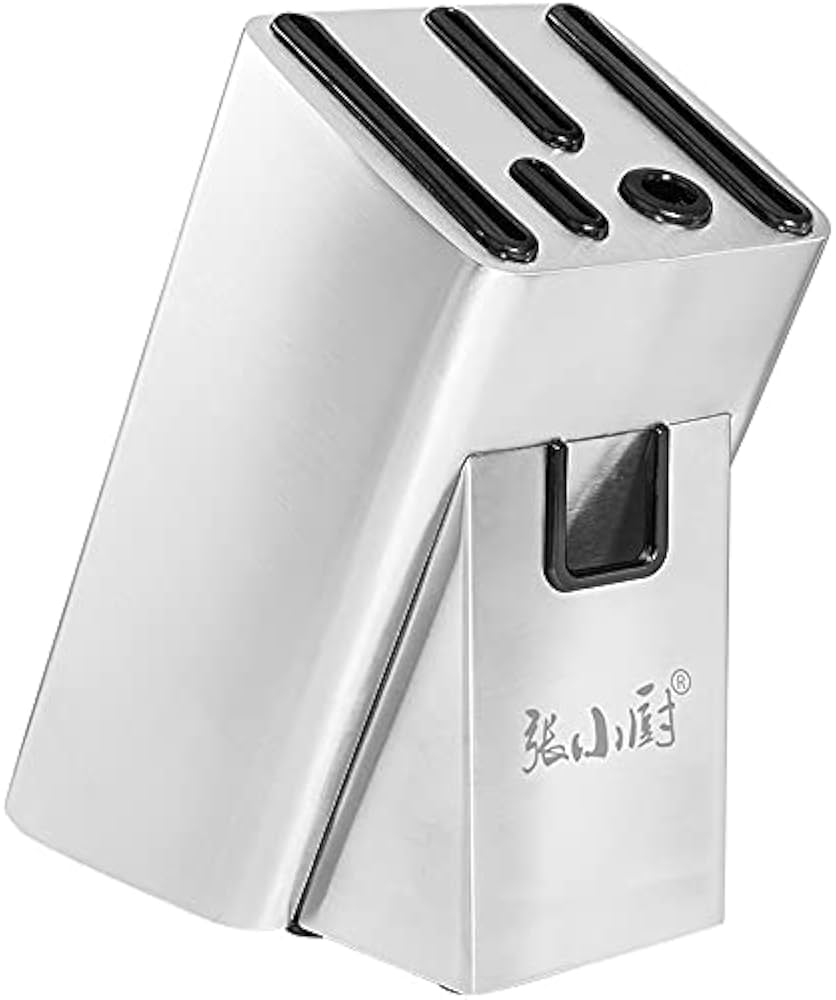 Amazon｜包丁スタンド 包丁立て ステンレス 通気穴・清掃穴付き