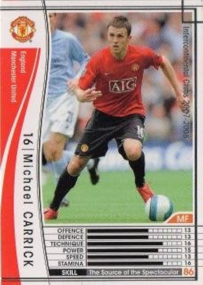 Amazon.co.jp: WCCF/07-08/マンチェスター・ユナイテッド/白/136