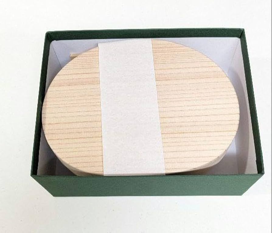 Amazon.co.jp: りょうびあん 無塗装 曲げわっぱ あすか弁当箱 材質秋田