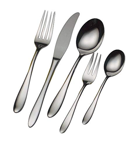 Amazon | ALFACT ジェンヌ お試し5本 カトラリーセット 18-10