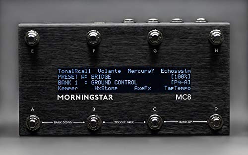 Amazon | Morningstar FX / MC8 Fully Programmable MIDI Controller
