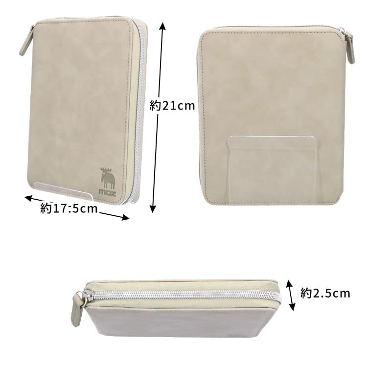 Amazon.co.jp: moz モズ ラウンドノートケース B6 マルチケース 手帳