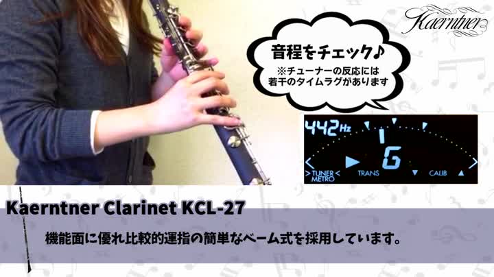 Amazon | Kaerntner ケルントナー クラリネット KCL-27 (セミハード