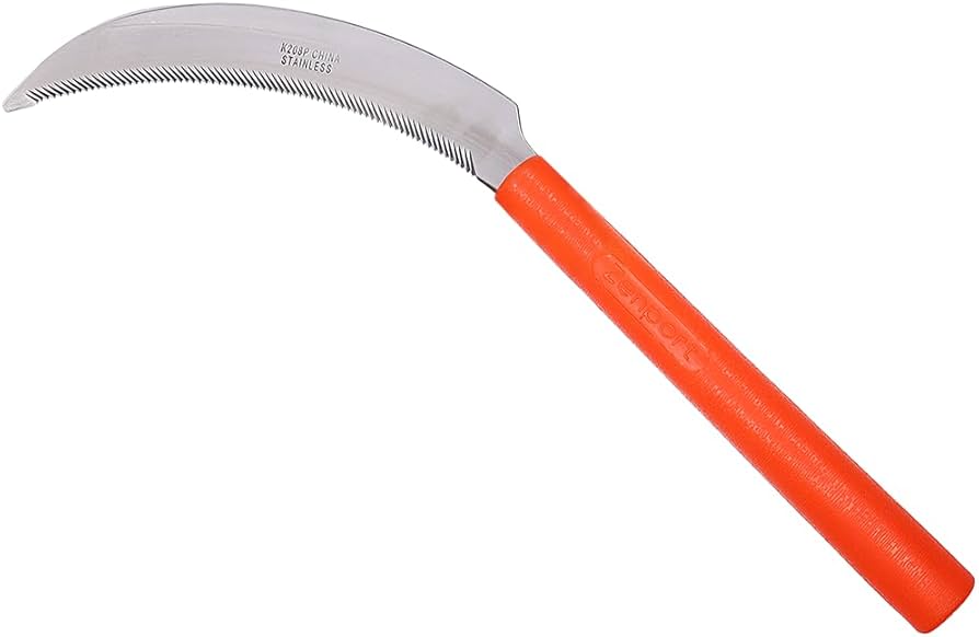 Amazon.com : Zenport K208P Harvest Sickle with Plastic Handle